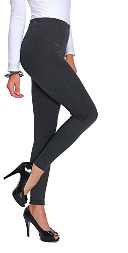 FUTURO FASHION Vinterfleecefodrade leggings för kvinnor, termiska varma leggings för kvinnor, fleecefodrade dambyxor, elastisk midmidja, daglig yoga, gym, vandring, damleggings, storlek 8-28, grafit