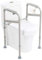 Wakects Bastidores de Seguridad para inodoros, Altura Ajustable, 65-86 cm, Soporte para Inodoro, pasamanos, Ayuda de sujeción para discapacitados, Barra de sujeción para el baño