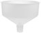 Yardwe Wide Neck Plastic Funnel - Beer Filling & Liquid Separator - Smooth Oil Transfer - 26x26x20CM