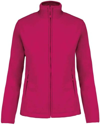 COOZO Ladies Maureen Micro Fleece Jacket - Fuchsia - M