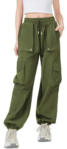 YINGWIN Cargohose Damen Mehrfarbige Arbeitshose Y2k Techwear Hose Goth Punk Cargo Hosen Rave Hose Gothic Kleidung Damen