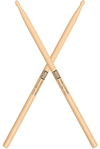 Drum Sticks, American Hickory Drumstick, Drumsticks for Drums, Baquetas para Bateria, Drum Accessories for Drums, 5A Drumsticks (5A-1pack)
