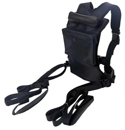 F Fityle Harnais de Ski et de Snowboard pour Enfants, Corde de Traction pour Le Ski, Apprentissage du Ski, Harnais d'entraînement pour Le Patin, Accessoires de Ski pour Enfant Garçon Fille Débutants