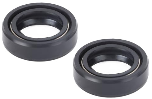 Aramox Outboard Oil Shaft Seal, Rubber Material Replacement for Outboard 25 30, 18mm Inner Diameter, Ideal for Marine Engine Maintenance