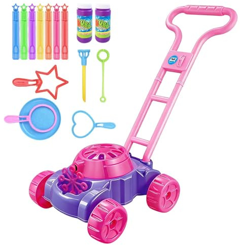 Bubble Lawn Mower Pretend Play Toy Backyard Game