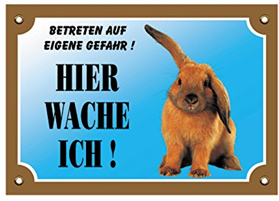 Nobby 93179 Warntafel Kaninchen