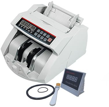 FixtureDisplays® Bill Counter Money Cash BANKNOTE Machine Count Currency W/Counterfeit Detection 18602
