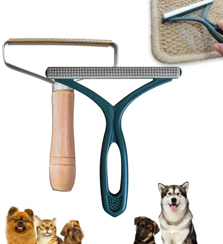 Birllaid Fusselrasierer Tierhaarentferner 2er Pack Tragbarer Fusselentferner Katzenhaarentferner Fusselbürste Kleiderbürste für Sweater Woven Coat, Teppich, tierhaar,Strick