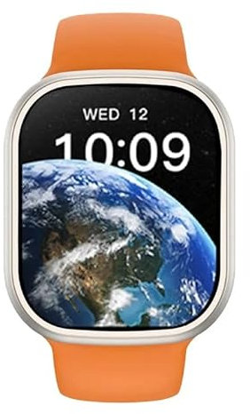 ASVIL Reloj inteligente X8 Ultra RAM 4 GB ROM 64 GB 2 Pollici Smart Watch da uomo 4G chiamata GPS Bussola WiFi Heartrate Test Sport SIM Card PK HK8 S8 Smartwatch (nero) 1G RAM 16G ROM