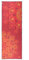 Bodhi Grip² Yoga Handtuch | Yogatuch mit Antirutsch Noppen | Rutschfestes Mikrofasertuch | Hot Yoga Towel | Antibakterielle Yogamattenauflage | Trainings-Handtuch | rot/Mandalas