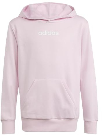 adidas Unisex Kinder Essentials Hoodie, Pink/White, 9-10 Years