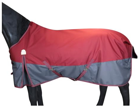 BARN & STABLE 600Denier 3000mm/3000mvp Super Waterproof & Breathable Horse Blankets for Winter with 200g Fill