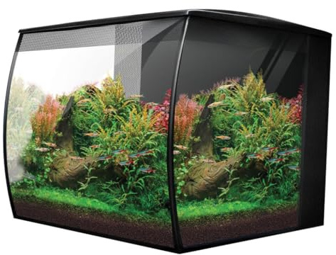 Acuario Kit Fluval Flex 2.0, Negro 34 l