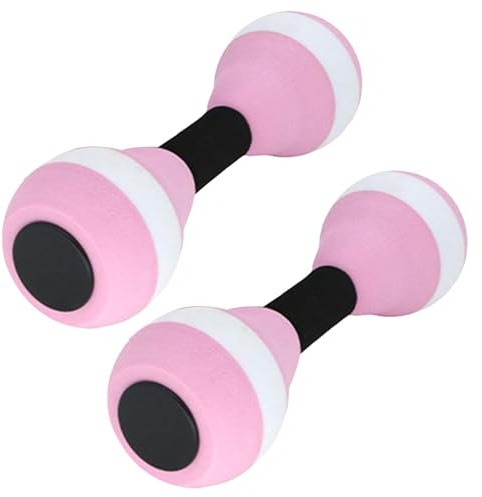 Mancuernas Acuáticas para Gimnasia Acuática - Material de Espuma EVA 28x9cm, 2 Piezas Mancuernas Subacuáticas, Piscina Spa Aqua Gym | Equipo de fitness acuático ejercicios de aeróbic acuático entrenam