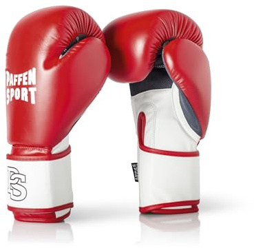 Paffen Sport «FIT» Boxhandschuhe für das Training; rot/weiß; 12UZ