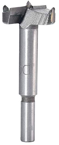 KATUR 32mm Forstner-Bohrer, Bohrer für Holzbearbeitung, Lochsäge für Scharniere, Bohrer für Holzbohrer, Hartmetallspitze, Rundschaftfräsen für Scharniere, Sperrholz, MDF, CNC-Werkzeug (32mm)