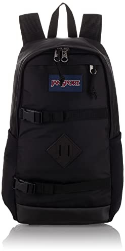 JanSport Off Campus Sling Bag – umwandelbarer Crossbody-Rucksack zu Sling mit Wasserflaschentasche, schwarz, Einheitsgröße