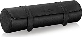 HEISSE & SÖHNE SEIT 1976® Uhrenrolle Rondo 5 - Schwarz/Blau Uhrenrolle für 5