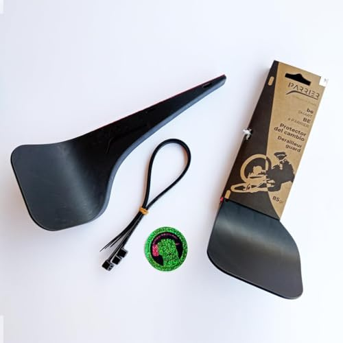 PARRIER | Protector de Cambio Para Bicicletas de Montaña | Polipropileno Resistente, 85g, Instalación Sencilla | Protector Cambio MTB, Accesorios Bicicleta Montaña | Protector Bicicleta Imprescindible