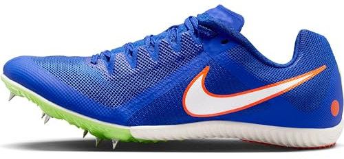 Nike Unisex Zoom Rival Multi Laufschuh, Racer Blue/White-Safety Orange, 43 EU