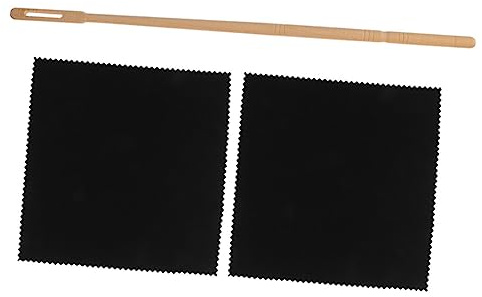 QUMIIRITY Pulitore Per Flauto Kit Di Pulizia Bacchetta Per Pulizia Panno Per Strumento Strumenti Per Kit Di Panno Per Bacchetta Per Pulitore Per Flauto Di Panni Per