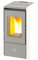 Pelletöfen – Ofen 'Queen Mignon 6' kW/h 5,53 Farbe Weiß