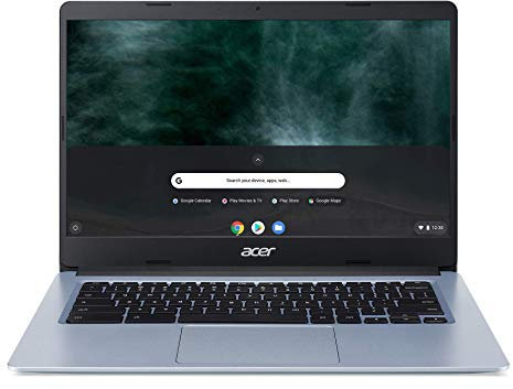 Acer Chromebook 314, Intel Celeron N4000, 14 HD Touch Display, 4GB LPDDR4, 64GB eMMC, Gigabit WiFi, Google Chrome, CB314-1HT-C7C0