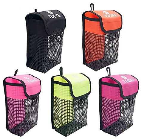 Sac pour équipement de plongée sous-marine - Enrouleur de doigt - Pochette de rangement en maille - Pour équipement de plongée
