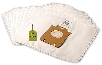10 Staubsaugerbeutel kompatibel mit AEG Clean 6000, 10 Staubbeutel + 1 Mikro-Filter ähnlich Original Staubsaugerbeutel AEG Gr__200, 201, 203, 205, 206,210, s-bag