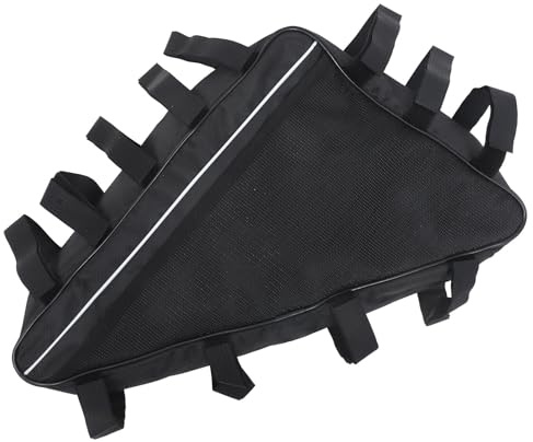 BESPORTBLE 693 Vehicle Cycling Triangle Bag Electric Bike Saddle Bag Bicycle Bike Frame Front Battery Case s for Bicycles Oxford Cloth Battery Cover Riding