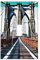 Brooklyn Bridge - Cubiertas de tomacorrientes impresas, 1 placa de pared de tamaño estándar, cubiertas de policarbonato de doble salida