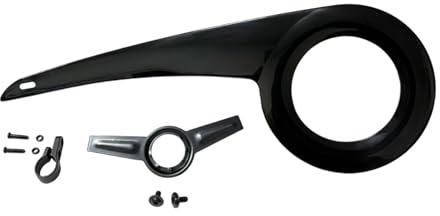 Harilla Couverture de Garde de la Chaîne de Vélos, Protège-Chaîne en PP Léger, Garde-Chaîne Anti-Poussière et Eau pour VTT/VTC