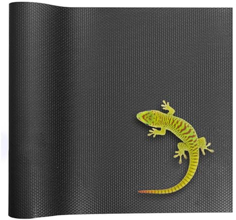 DONGKER Reptile Carpet Floor Liner,78.7 X 17.5 Cuttable Bearded Dragon Substrate Liner for Leopard Gecko, Snake Tortoise, Turtle, Lizard, Iguana Reptile Tank Accessories