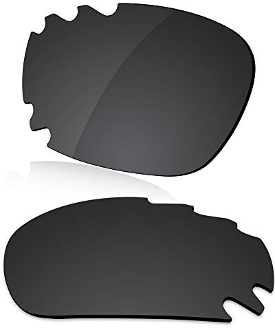 LenzReborn Lente polarizada de repuesto para gafas de sol Oakley Jawbone ventiladas - Más opciones, Negro Oscuro - Polarizado, Talla única