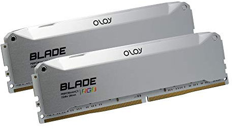 OLOy MD4U0836144BRADE - Lama RAM DDR4, 16 GB (2 x 8 GB) Aura Sync RGB 3600 MHz CL14 1,4 V 288 pin Desktop Gaming UDIMM (MD4U0836144BRADE)