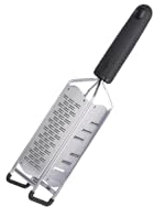 NOVA Diamant Multi-Reibe 3 in 1 Reibe (Small) Hobeln, Reiben & Raspeln ideal für Parmesan, Zitronen, Schokolade, Ingwer, Muskatnuss u.v.m rostfreier Edelstahl Zestenreibe inkl. Reinigungspinsel