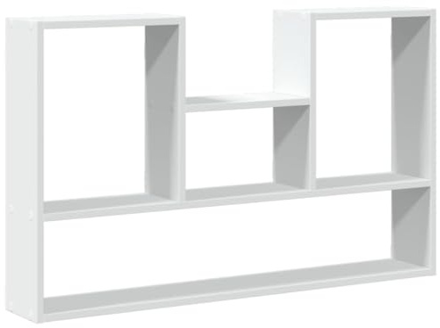 vidaXL Mensola da Parete Bianca 99x15x60 cm in Legno ingegnerizzato