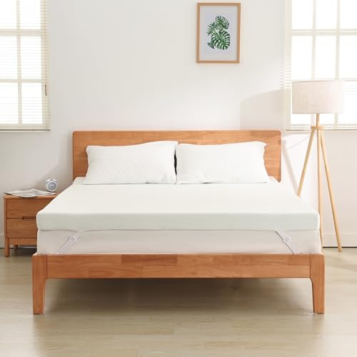 EGO Home Matratzentopper 80x200 cm, 9cm Höhe Matratzen Topper Härtegrade H3 mit Schaumstoff, Öko-TEX und CertiPUR Zertifiziert, 80x200cm Matratzenauflage mit für Boxspringbett Schlafsofa