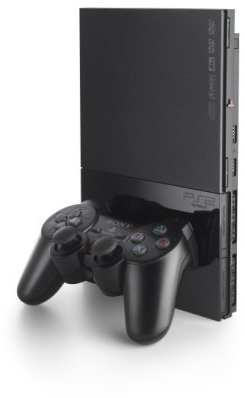 PlayStation 2 - PS2 Konsole, black Starter Pack (inkl. 2 Dual Shock Controller + Memory Card)