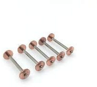 5 Singer Bullet Sewing Machine Bobbins - Silver, Long Shuttle, Metal, Vintage - Will Fit Singer 27K, 28K, 127K, 128K Machines