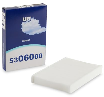 UFI Filters, Filtro de Habitáculo de Carbón Activo 53.060.00, Filtro de Habitáculo de Recambio, Apto para Coches, Apto para Modelos de Nissan y Renault