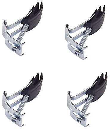 Pyramis 4 elementi di fissaggio per lavelli da incasso