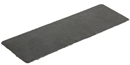 Olympia Natural Slate Display Tray Rectangle Presentation Serving 300X100mm 4pc