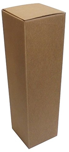 IMBALLAGGI ALIMENTARI PZ 10 Astuccio Magnum Porta Bottiglie (1 Bottiglia da 1,5 Litri) in Cartone Ondulato Box for Bottles Scatola in Carta