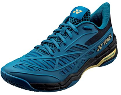 YONEX Power Cushion Cascade Drive Badminton-Pumps (Blaugrün/Gold), Blaugrün/Gold, 37.5 EU
