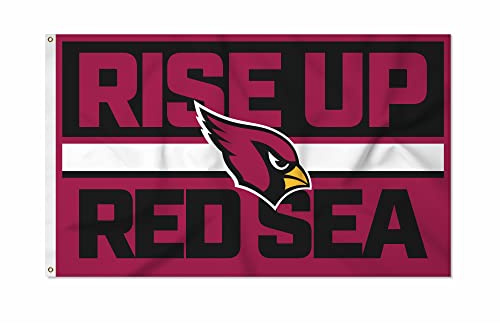 Rico Industries NFL Football Arizona Cardinals Bold 90 x 152 cm Banner Flagge einseitig – drinnen oder draußen – Heimdekoration