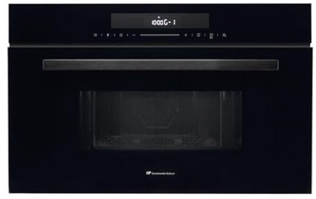 Inbyggd mikrovågsugn - ContINENTAL EDISON CEMO34CEB3-1450 W - 34 L - kombinerad grill - L 59,5 x H 38,3 x D 49,2 cm - svart