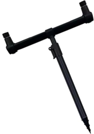 YPREWY Rod Stand Rack Fixing Bracket With Ground Stake Aluminum Fishing Holder Detachable Rack Gear Fishing Stand With Ground Stake