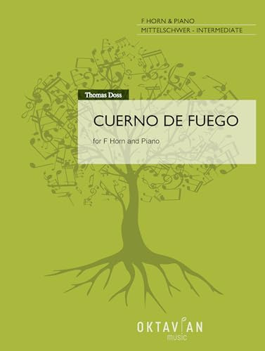 Cuerno de Fuego. French Horn And Accomp.. Book and Part(s)