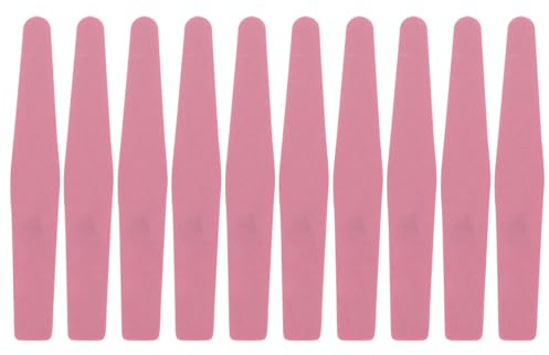 Lurrose 10 Pcs Double Sided Nail File Buffer Waterproof Emery Board Colourful Nail Files for Natural Nails False Nails Extensions Manicure and Pedicure Use at Home or Salon
